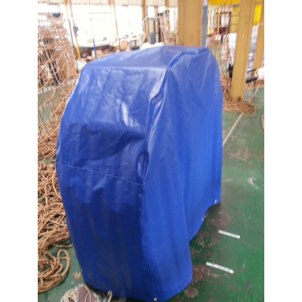 Protection cover for embarkation ladder