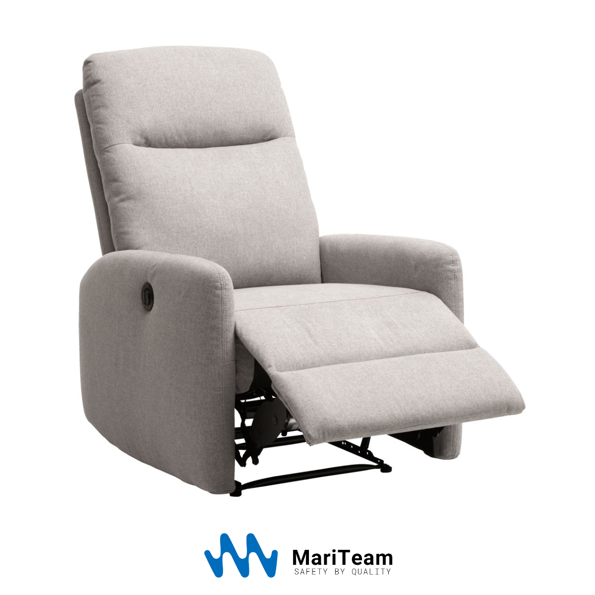 Electronic Stressless Chair Light Gray | MariTeam