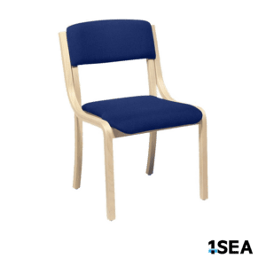 1SEA Nakskov blue stackable marine chair