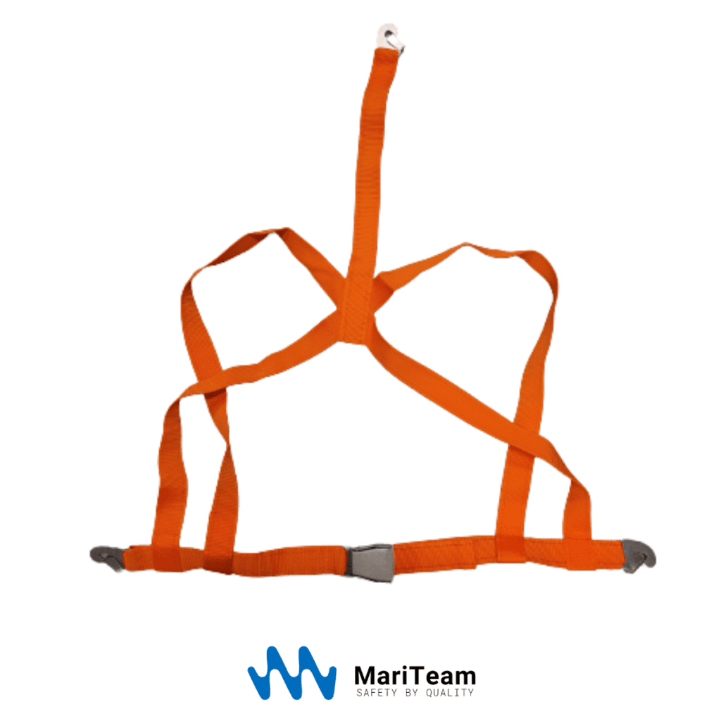 Free Fall Lifeboat Seatbelt 3 Point Orange SOLAS Compliant Free fall lifeboat seatbelt 3 point orange solas compliant