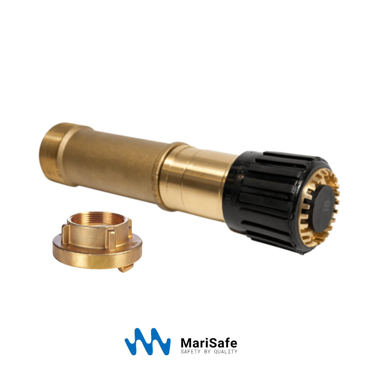 BRASS FIRE NOZZLE SPRAY JET Y19 STORZ – SOLAS/MED Approved