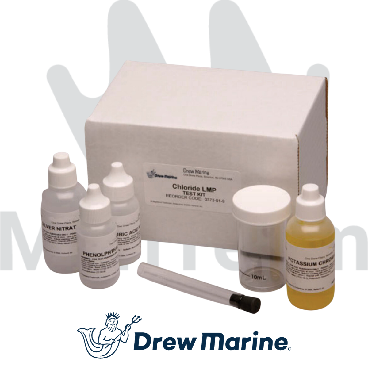 Chloride Titrets Test Kit - 50-500 Ppm Range For Water Testing (30 Tests)