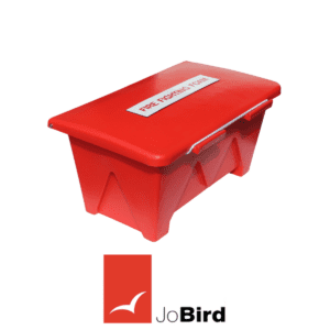 Marine-grade SOS505 cabinet for firefighting foam and gear, freestanding GRP construction