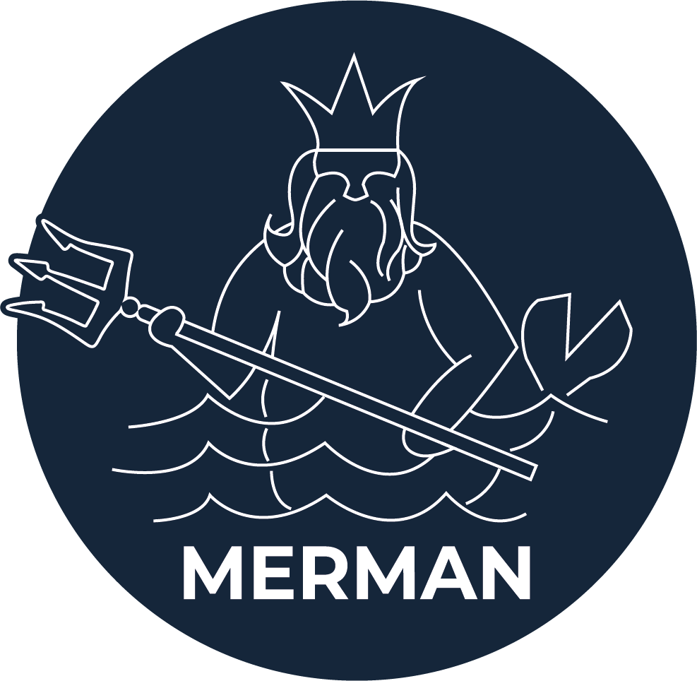 MERMAN logo