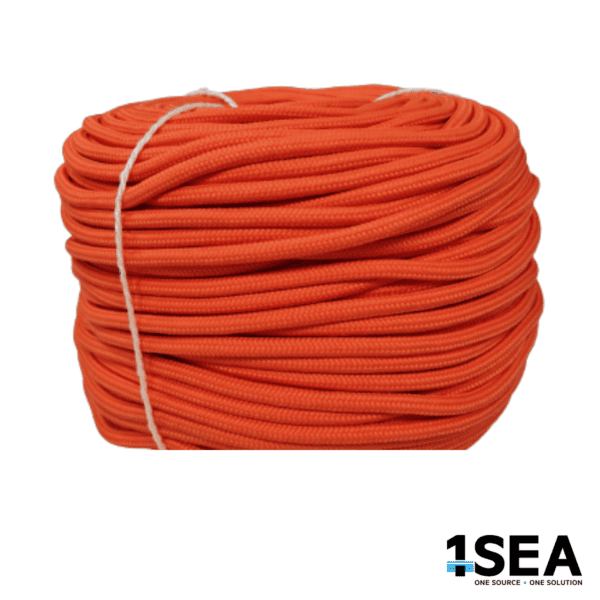 1SEA 10 mm Orange Braided Lifebuoy Line – 220 m
