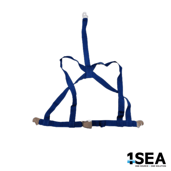 1SEA Free-Fall Lifeboat 3-Point Seatbelt – Blue
