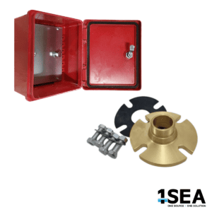 1SEA International Shore Connection with Bulkhead-Mount GRP Box