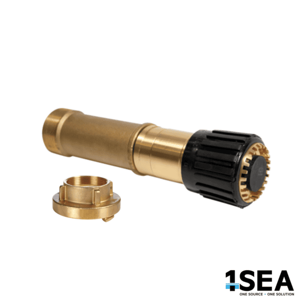 1SEA Brass Jet/Spray Fire Nozzle Y19 – Storz