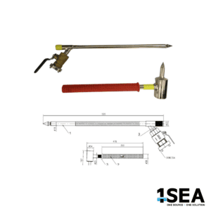 1SEA Container Water Mist Lance Kit