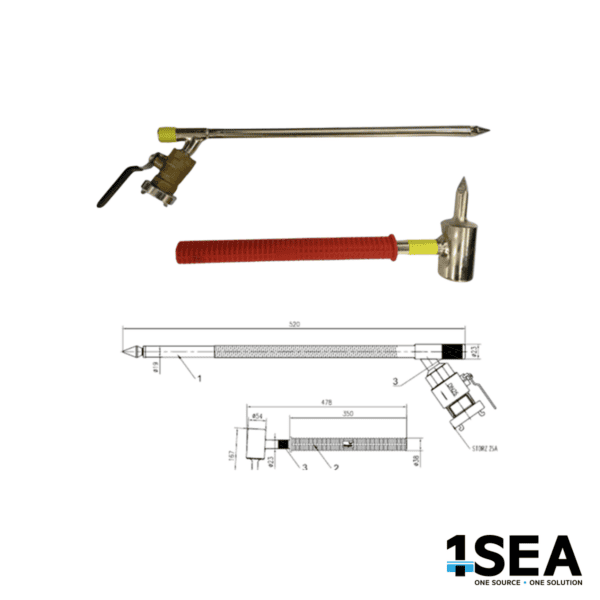 1SEA Container Water Mist Lance Kit