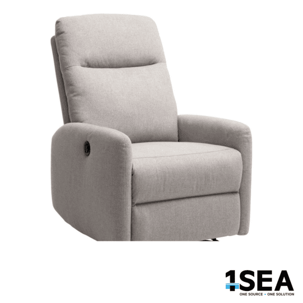 1SEA Light Grey Electric Recliner