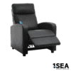 1SEA Black Massage Recliner – 3611099