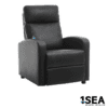 1SEA Black Massage Recliner – 3611099