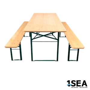 1SEA Professional Outdoor Table and Bench Set