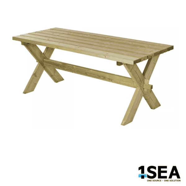 1SEA Nostalgia Plank Table – Wood
