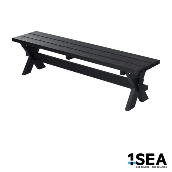 1SEA Nostalgia Plank Bench – Black