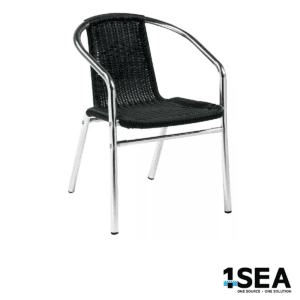 1SEA Classic Cafe Chair – Black