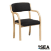 1SEA Conference and Mess Room Chair with Armrests – 3612031