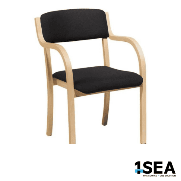 1SEA Conference and Mess Room Chair with Armrests – 3612031