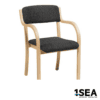1SEA Conference and Mess Room Chair with Armrests – 3612031