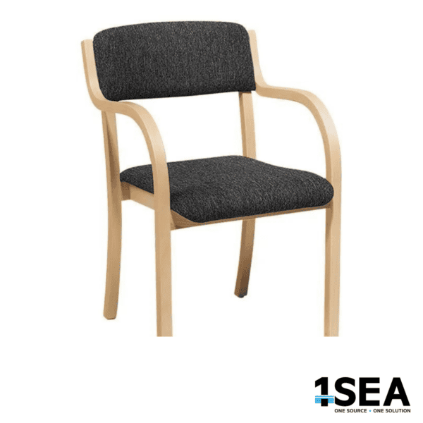 1SEA Conference and Mess Room Chair with Armrests – 3612031