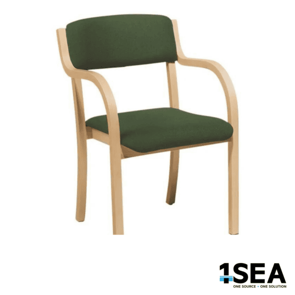 1SEA Conference and Mess Room Chair with Armrests – 3612031