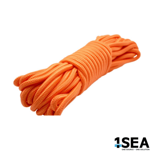 1SEA 5 mm Orange Braided Lifebuoy Line – 30 m