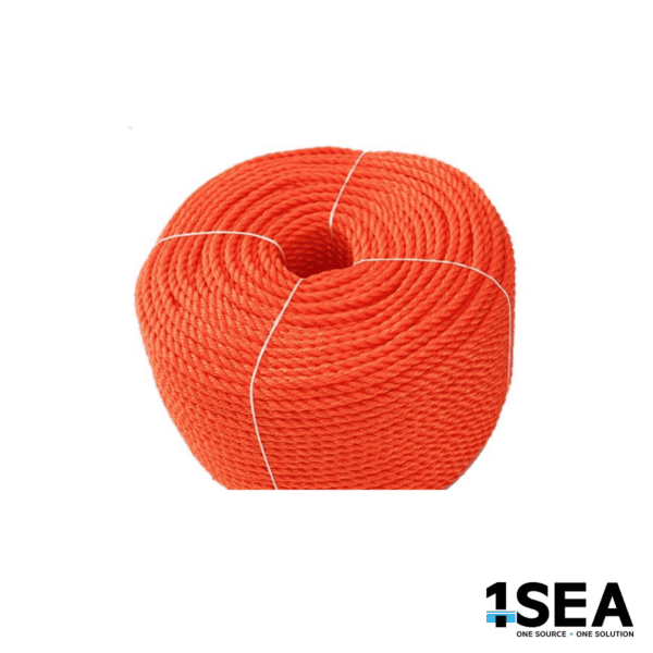 1SEA 8 mm Orange Lifebuoy Line Coil – 220 m