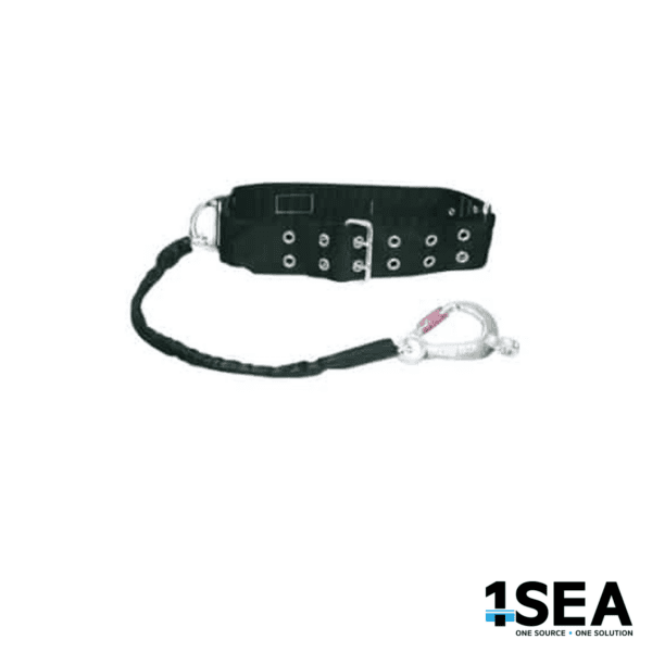 1SEA Firefighter Safety Belt with 70 cm Lanyard