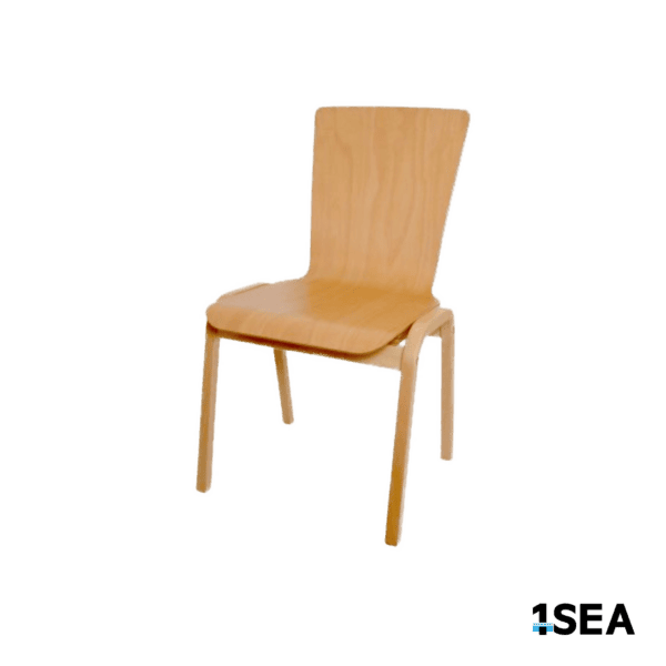 Wooden Copenhagen chair without armrests