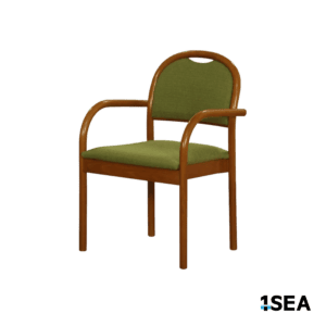 1SEA Flensburg Standard stackable marine chair with single documented configuration