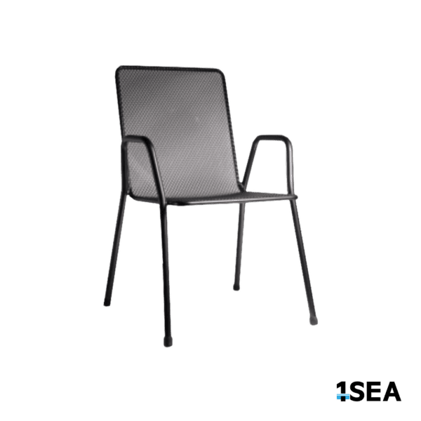 1SEA Porvoo Standard stackable marine chair with single documented configuration
