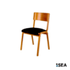 1SEA Riga Seat stackable marine chair with upholstered seat