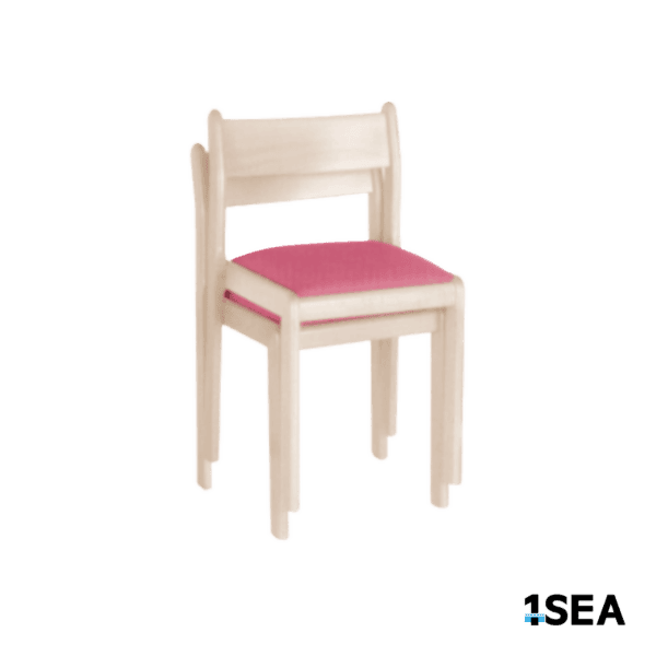 1SEA Visby Seat stackable marine chair with upholstered seat
