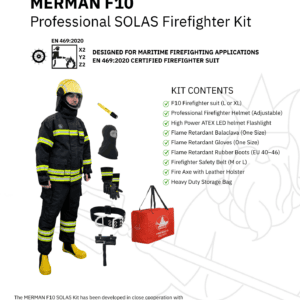 MERMAN F10 Professional SOLAS Firefighter Kit