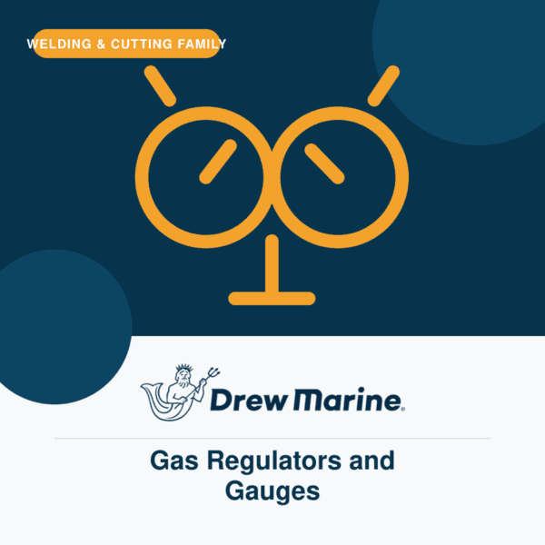 Drew Marine Gas Regulators and Gauges
