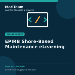 Jotron EPIRB shore-based maintenance eLearning – item 200016