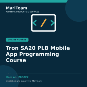 Jotron Tron SA20 PLB mobile app programming course – item 200022