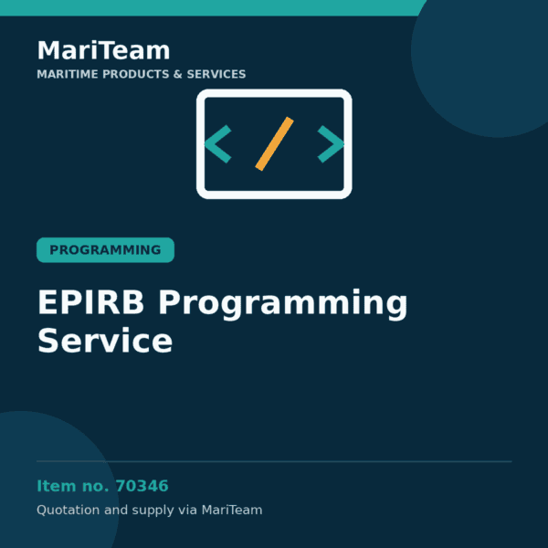 Jotron EPIRB programming service – item 70346