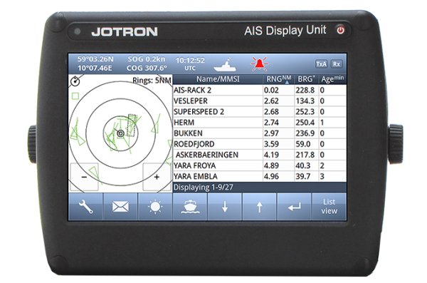 Jotron Tron AIS TR-8000 display module – item 85400